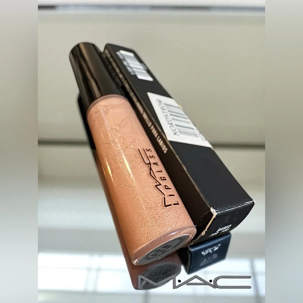MAC BARED FOR YOU LIPGLASS. NEW IN BOX. LIMITED EDITION.